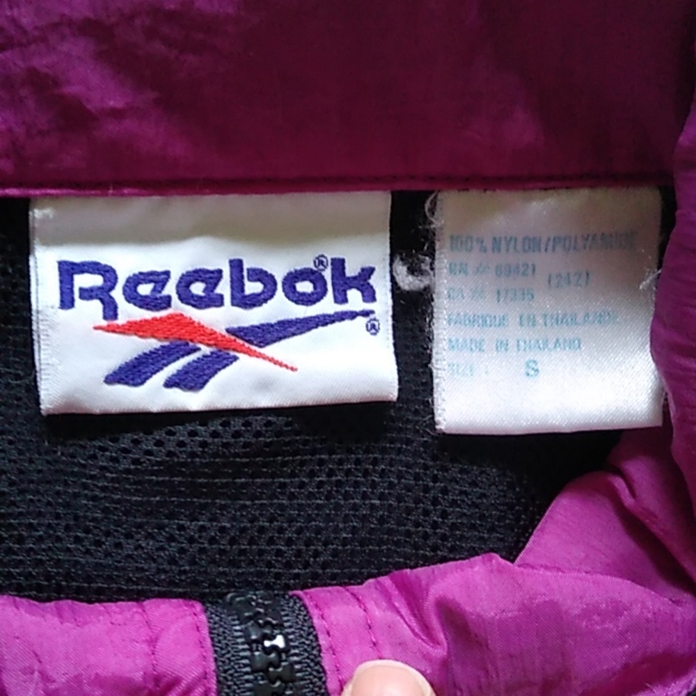 Women's Reebok 90s Windbreaker- Small - Picture 3 of 5